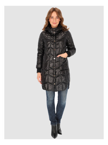 PERSO Woman's Quilted women's jacket with side slits