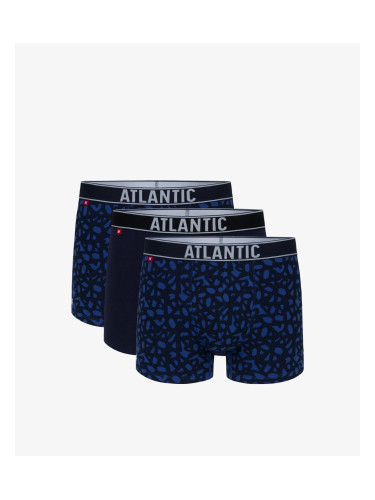 Boxer shorts Atlantic 3MH-173 A'3 S-2XL blue-navy 059