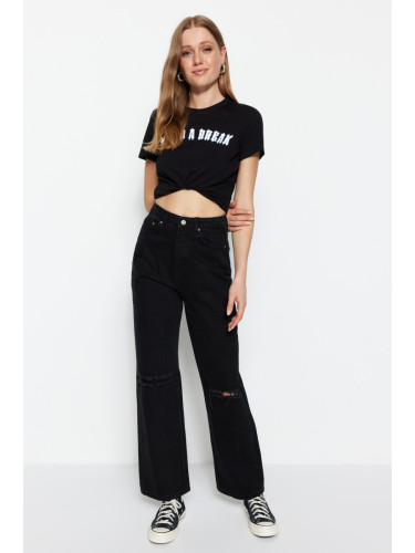 Дамски дънки. Trendyol Ripped