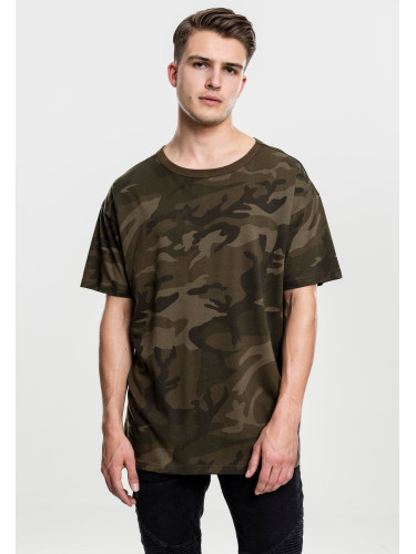 Camo Oversized Tee Olive Camo