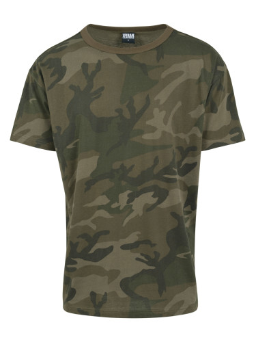 Тениска Camo Oversized Olive Camo