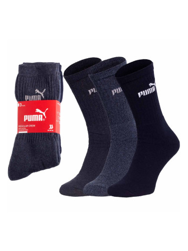 Мъжки чорапи. Puma Puma_3Pack_Socks_883296_04_Navy_Blue