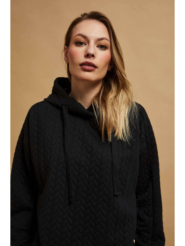 Marisse Black Hoodie