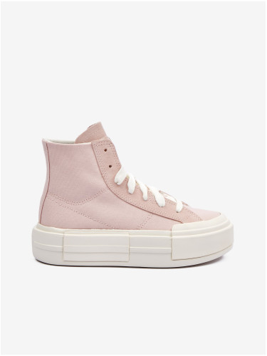 World Pink Women's Ankle Sneakers on Converse Chuck Ta Platform - Women