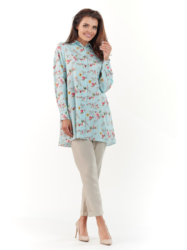 Infinite You Woman's Blouse M162 Blue