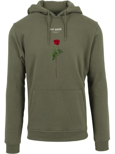 Lost Youth Rose Hoody Olive