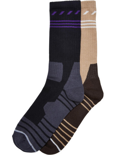 Hiking Performance Socks 2-Pack Black/Unionbeige