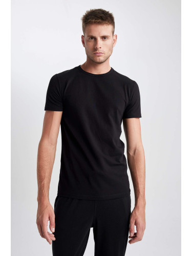 DEFACTO Slim Fit Short Sleeve Knitted Tops