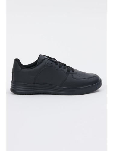 AC&Co / Altınyıldız Classics Men's Black Lace-up Comfort Sole Casual Sneaker Shoes