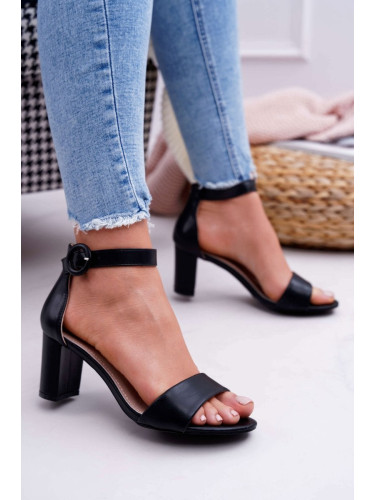 Women's High Heel Sandals Black Lexi