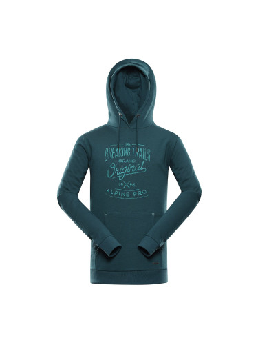 Men's cotton sweatshirt ALPINE PRO KYTOR sea moss