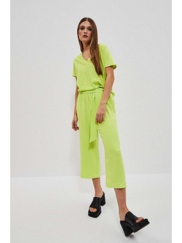 Marisse Women's Trousers L-Sp-4022 L.Green