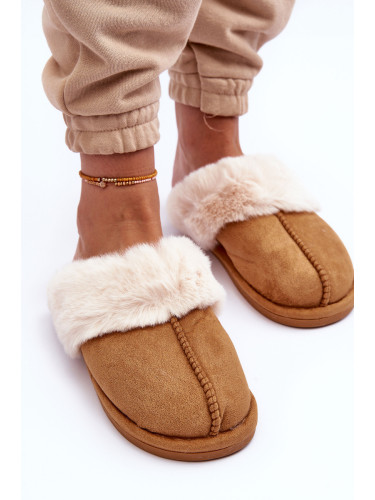 Boto Дамски чехли с кожа Camel Pinky