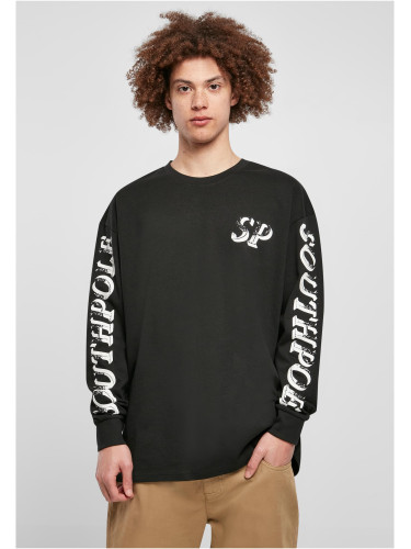 Southpole Script Longsleeve Black