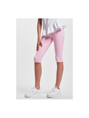 High-waisted shorts for girls, pink for girls