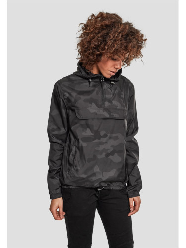 Women's Camo Pull Over Darkcamo Jacket