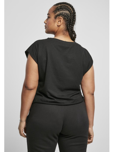 Women's Organic Short T-Shirt 2-Pack Black+White