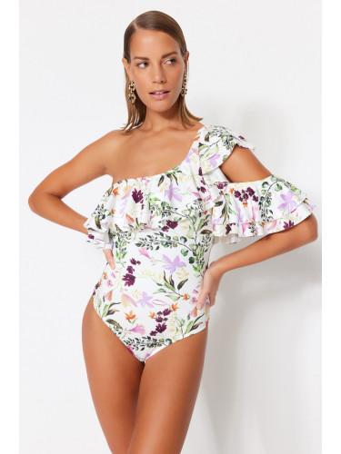 Дамски бански костюм. Trendyol TBESS23MA00027/Very colorful