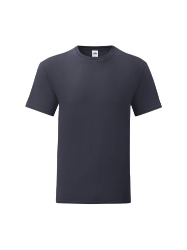 Navy blue Iconic combed cotton t-shirt Fruit of the Loom