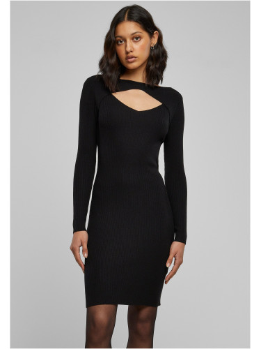 Women's Cut Out Dress Black