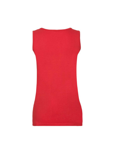 Valueweight Vest Fruit of the Loom Women's Red T-shirt