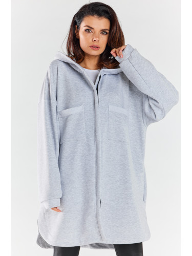 Infinite You Woman's Hoodie M281 Grey