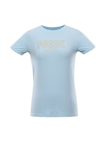 Light blue women's T-shirt NAX EMIRA