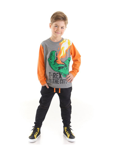 mshb&g T-rex Dinosaur Boys T-shirt Pants Suit