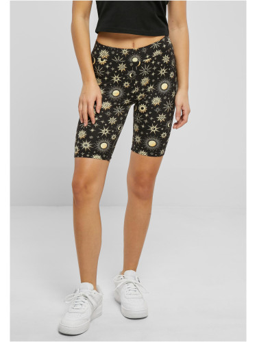 Women's Soft Shorts AOP Cycle Blacksun