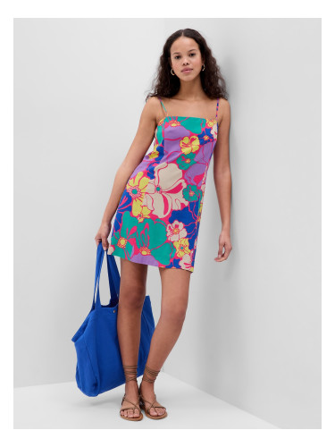 GAP Linen Floral Mini Dress - Ladies