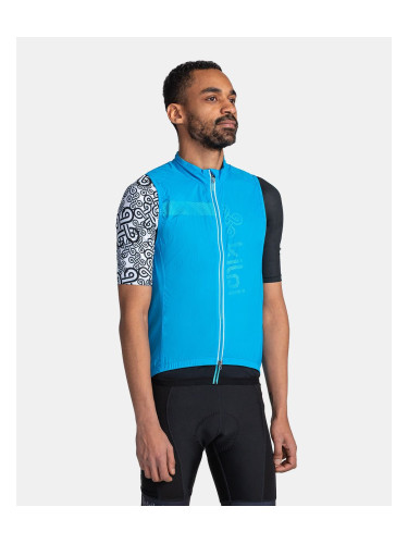 Men's cycling vest Kilpi FLOW-M Blue