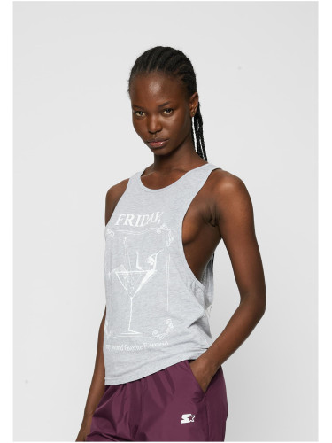 Women's tank top F-Word heather gray