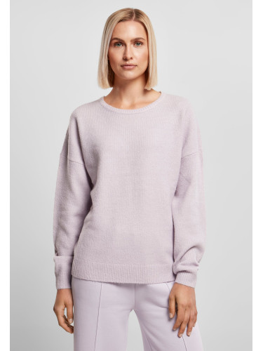Women's fluffy sweater - lilac