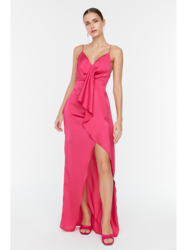 Дамска рокля. Trendyol Fuchsia