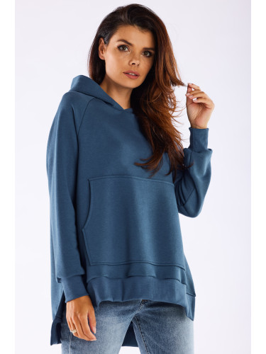 Infinite You Woman's Hoodie M280 Blue