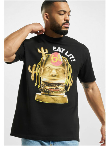 Eat Lit Oversize Tee black