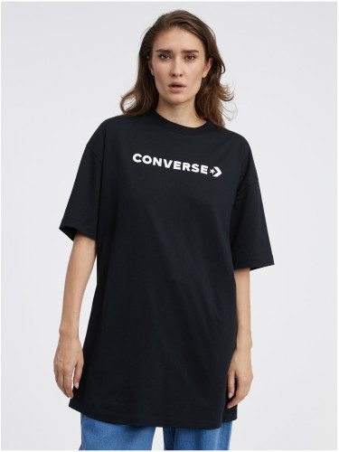 Black Women's Oversize T-Shirt Converse