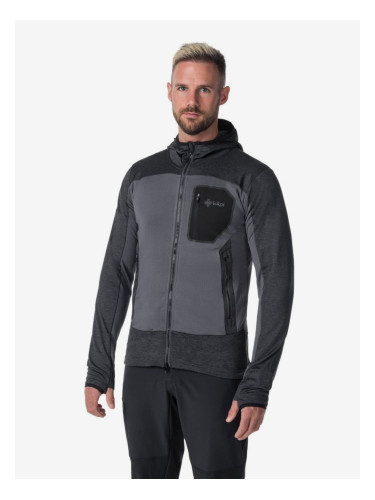 Men's dark grey sports sweatshirt Kilpi Freni-M