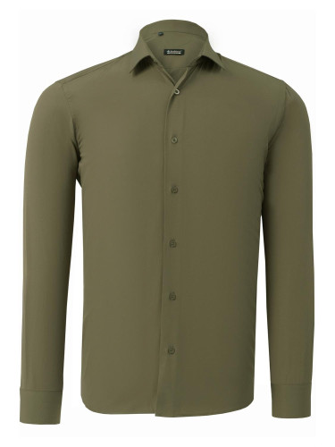 G726 DEWBERRY MENS SHIRT-GREEN