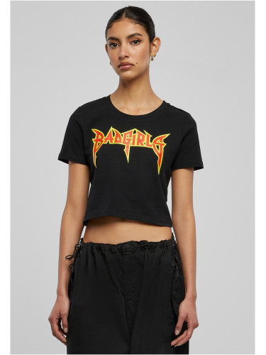 Badgirls Cropped Tee Black