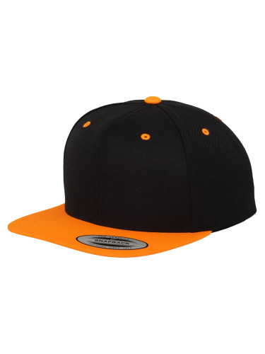 Classic Snapback 2-Tone blk/neonorange