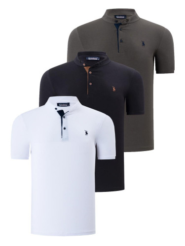 Мъжка поло тениска. dewberry