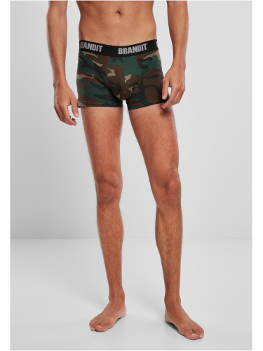 Men's Boxer Shorts Logo 2 Pack Forest Camouflage/Dark Camouflage