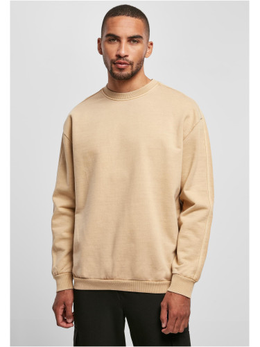 Heavy Terry Garment Dye Crew union beige
