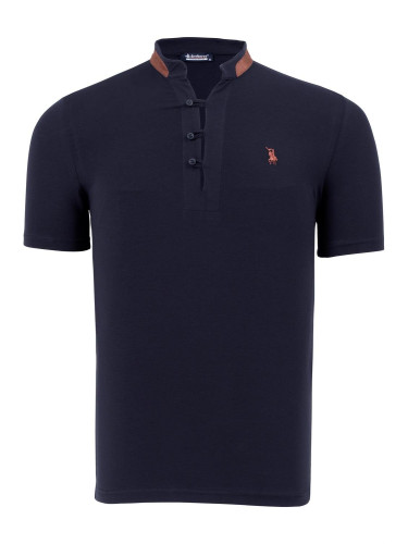 Мъжка поло тениска. dewberry