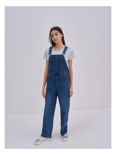 Big Star Woman's Overall Trousers 190031  Denim