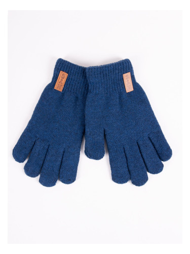 Yoclub Kids's Gloves RED-0229C-AA50-005 Navy Blue