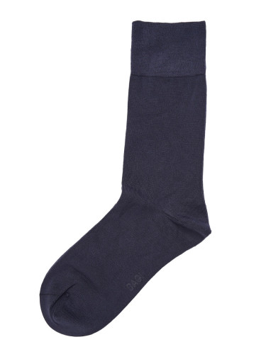 Dagi Navy Blue Mercerized Socks