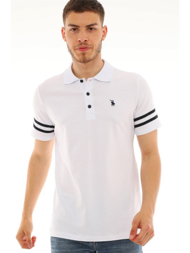 Мъжка поло тениска. dewberry