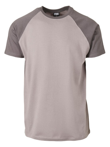 Raglan Contrast Tee Asphalt/Dark Shade